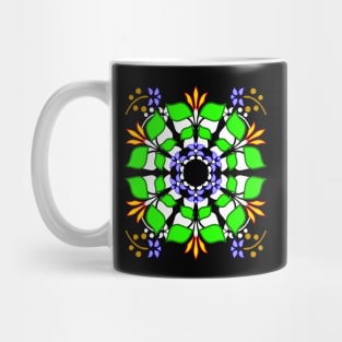 Face Mask Flower 27 Mug